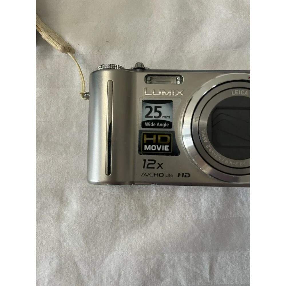 Panasonic Lumix DMC-ZS3 10.1MP Digital Camera Silver TESTED NEW Battery Charger